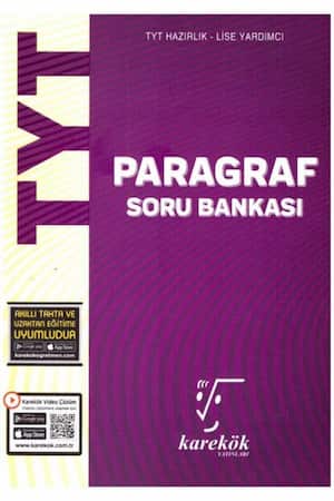 Karekök Yayınları TYT Paragraf Soru Bankası