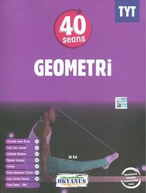 Okyanus Yayınları 40 Seansta TYT Geometri Soru Bankası